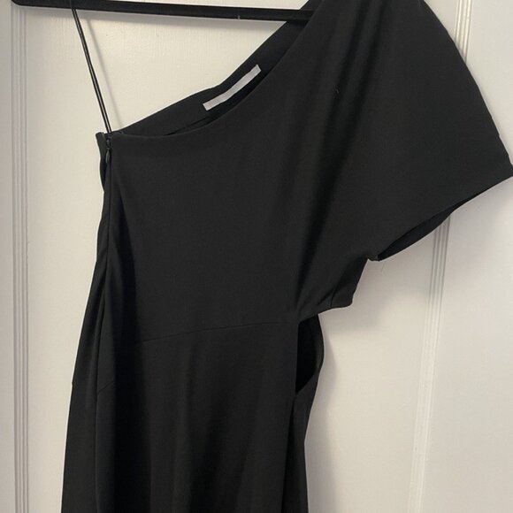 Rosetta Getty One Shoulder w/ Cut Out Dress - Picture 7 of 7